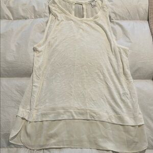 J. Crew cream Sleeveless Top